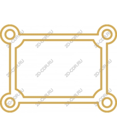  Elegant geometric frame