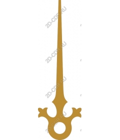  Elegant Golden ornamental pointer