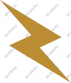 Golden lightning