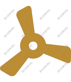 Stylish turbine propeller