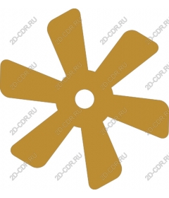  Elegant Golden flower
