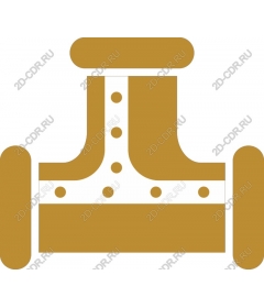 Stylized pipe fittings