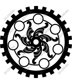 Exquisite emblem gear