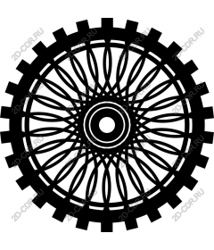 The geometric work of the wheel