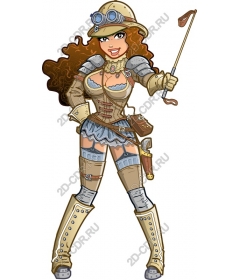  Steampunk-adventurer