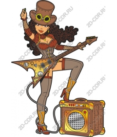  Steampunk Guitar Hero