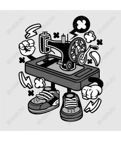 Dynamic sewing machine