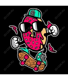  Skater boy-donut