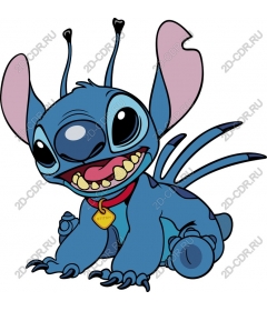  Charming playful alien