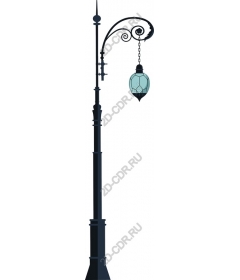 Vintage street lamp