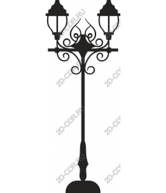 Vintage lamppost
