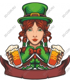  Bright leprechaun for St. Patrick's Day