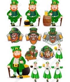 Set to the St. Patrick's Day