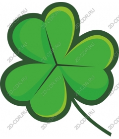 Four-leaf clover for luck