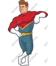  A superhero is a bold and dynamic character