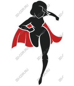  Superhero-woman - empowerment