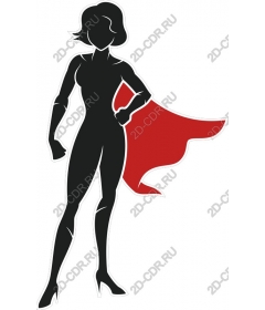 The empowering superhero
