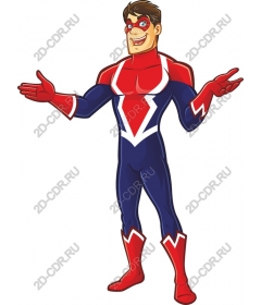  Superhero - handsome hero