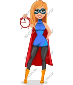 The empowerment of a superhero with the help of watches