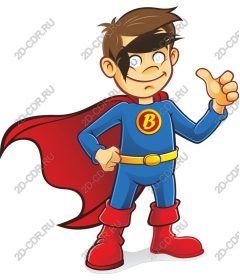  Bright superhero