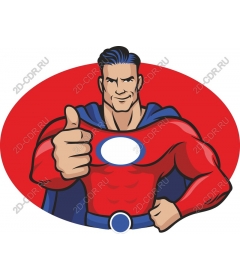  Superhero thumbs up