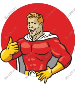  Bright superhero