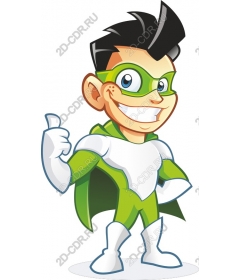  Bright superhero