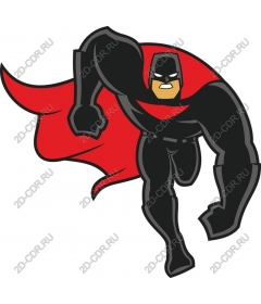 The heroic superhero