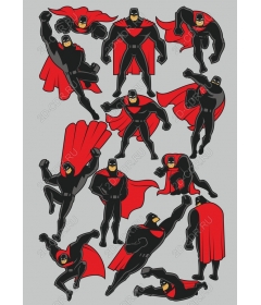 The dynamic set of superheroes