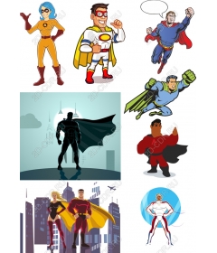 The dynamic set of superheroes