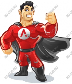  Bright superhero - Available