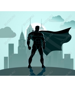  A powerful superhero