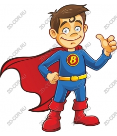  Bright superhero