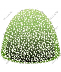 Green shimmering abstract