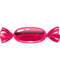  Bright pink candy