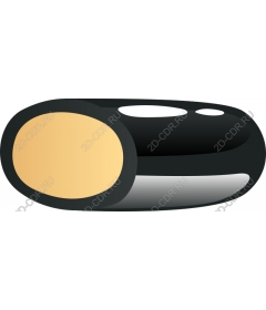  Elegant black cylinder