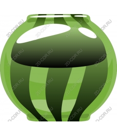 Watermelon pot