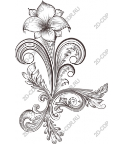 Элегантный цветочный
