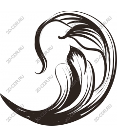  Elegant flowing leaves