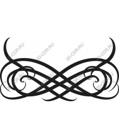  Elegant decorative curl
