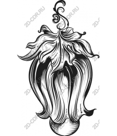  Elegant flower-bell