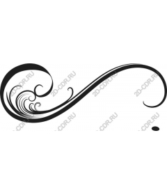  Elegant black whirlwind