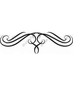  Elegant decorative ornament