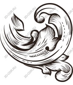  Elegant flourish