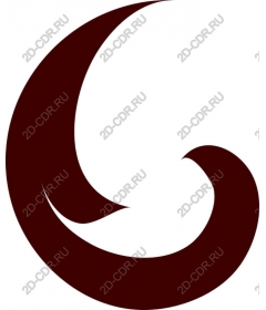 The stylized wave