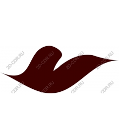  A stylized bird
