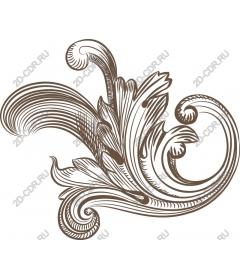 Decorative work to Flourish