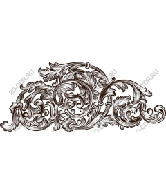  Elegant decorative floral pattern