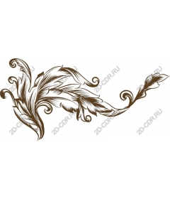  Elegant floral decorative