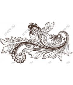Decorative flourish